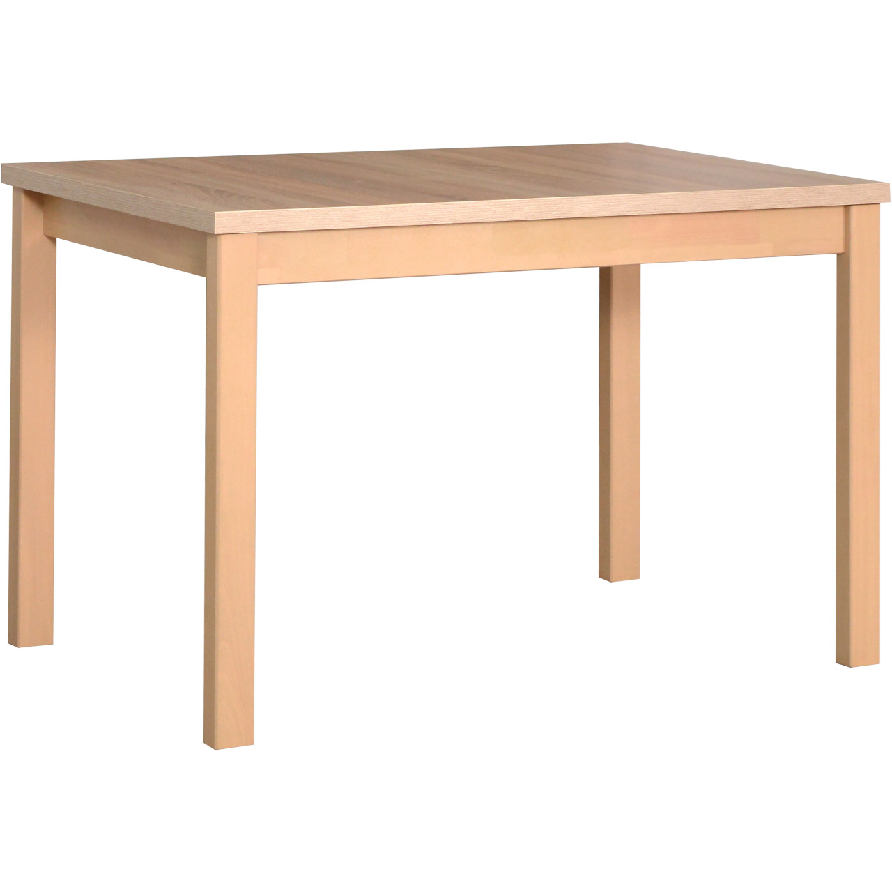 Asztal ALBA 1 80x120/150 sonoma tölgy laminált