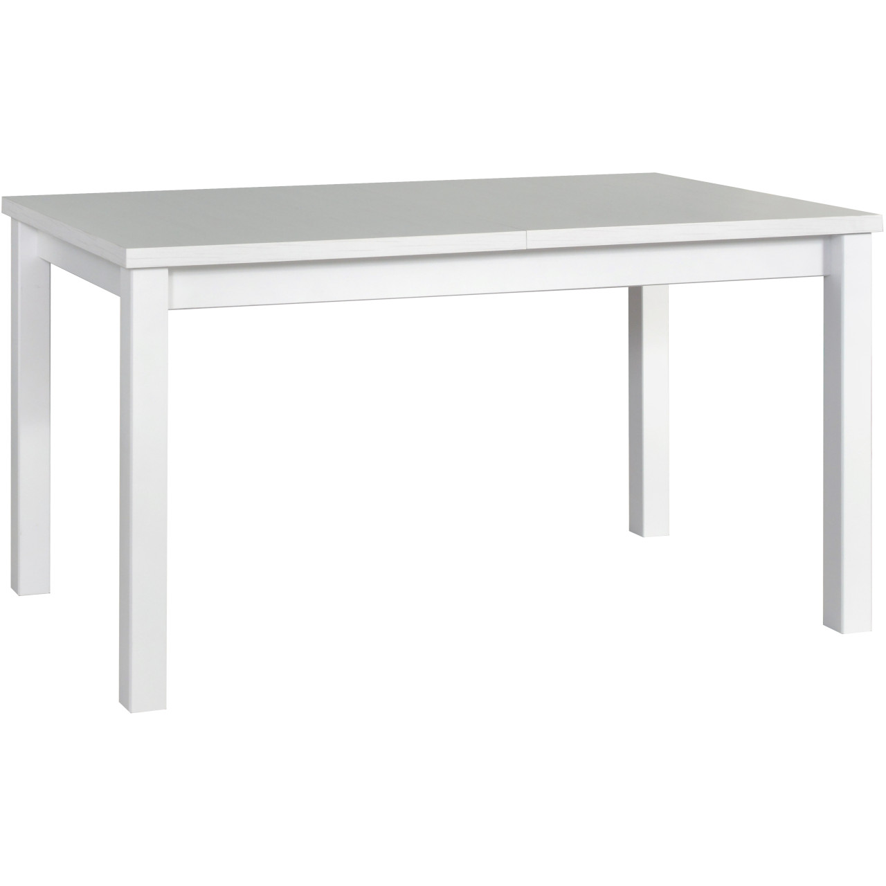 Asztal MODENA 1 80x140/180 fehér laminált