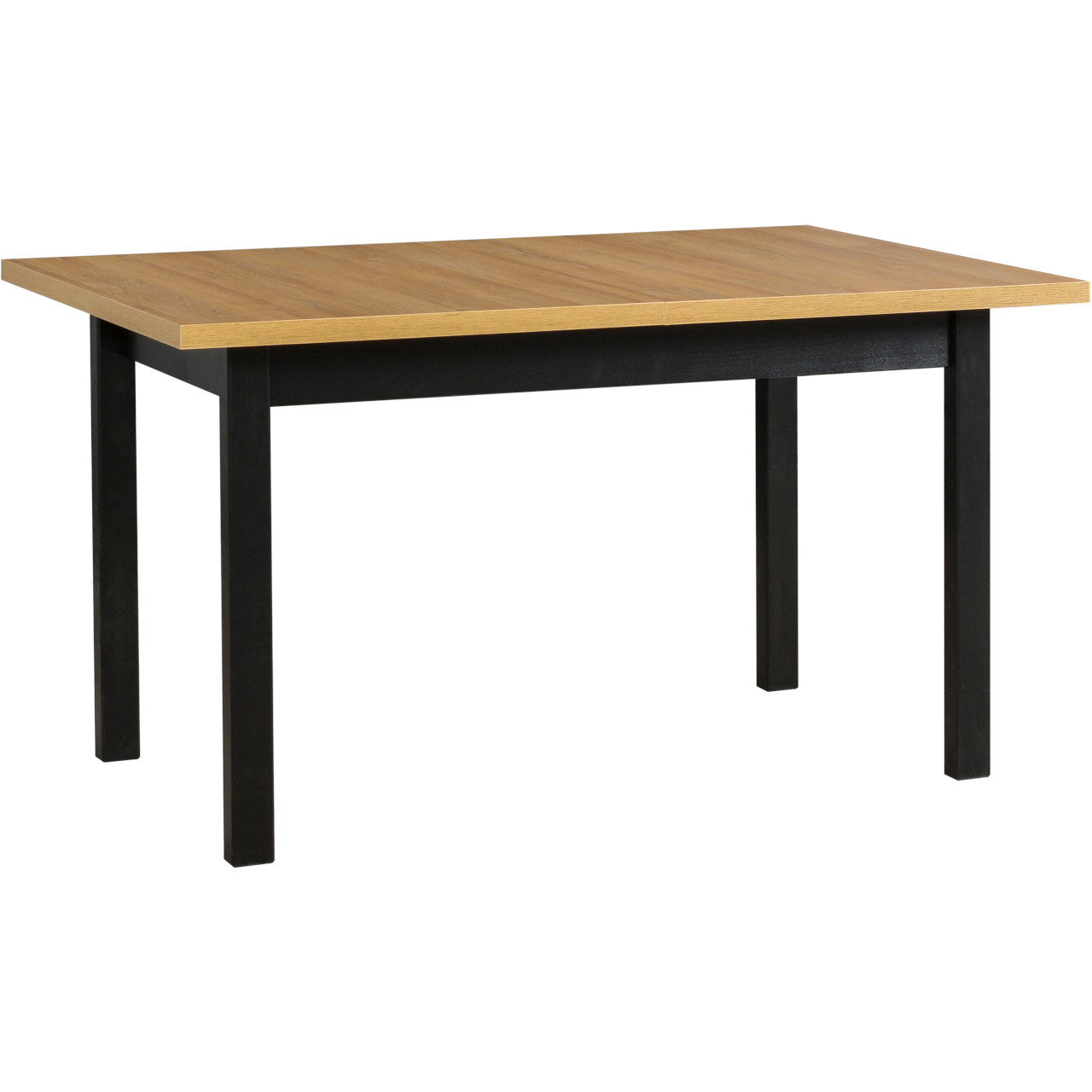 Asztal MODENA 1 XL 80x140/220 grandson tölgy laminált / fekete