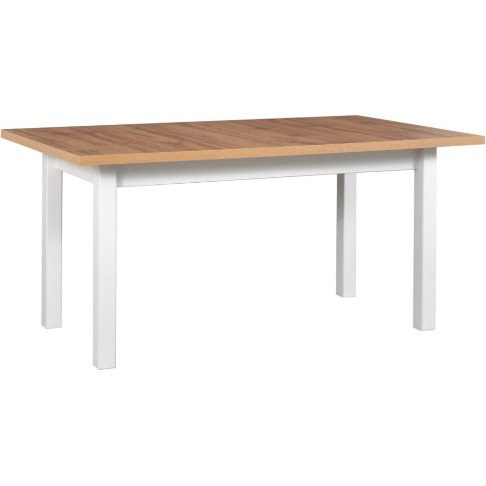 Asztal MODENA 2 XL 92x160/240 grandson tölgy laminált / fehér