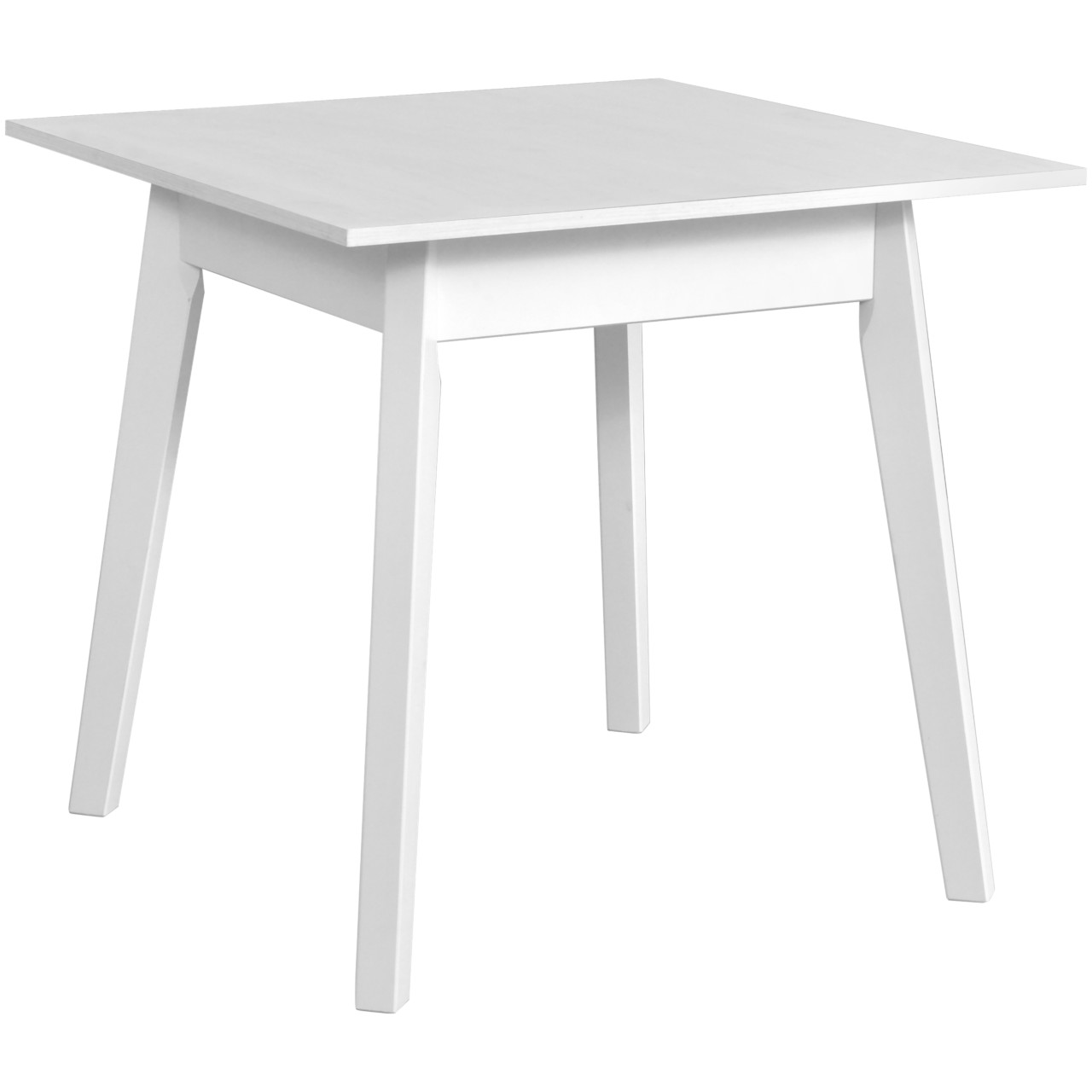 Asztal OSLO 1 80x80 fehér laminált