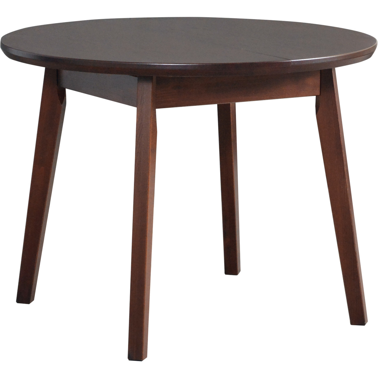 Asztal OSLO 4 100x100/130 dió, tölgy furnér