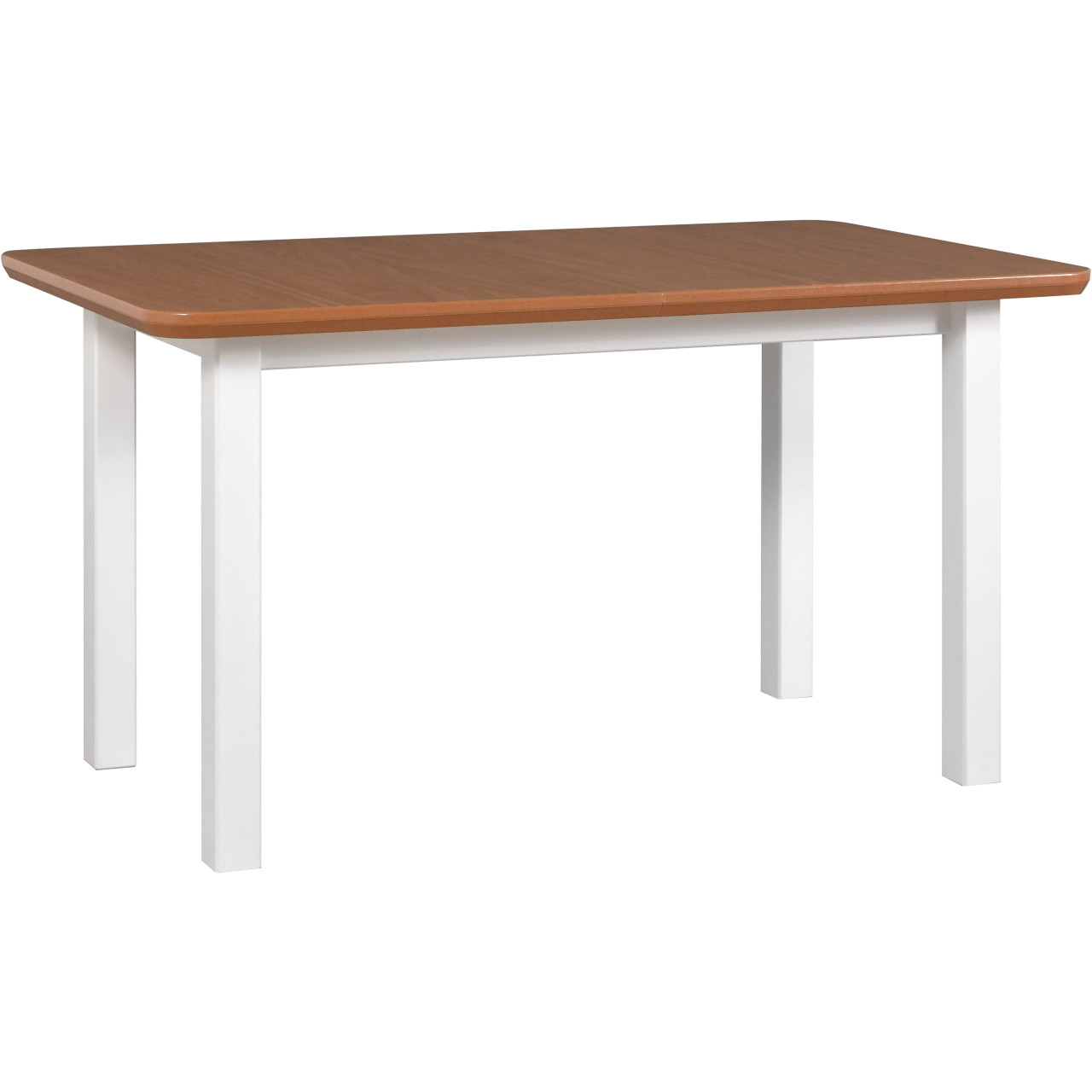Asztal WENUS 2 S 80x140/180 tölgy furnér / fehér