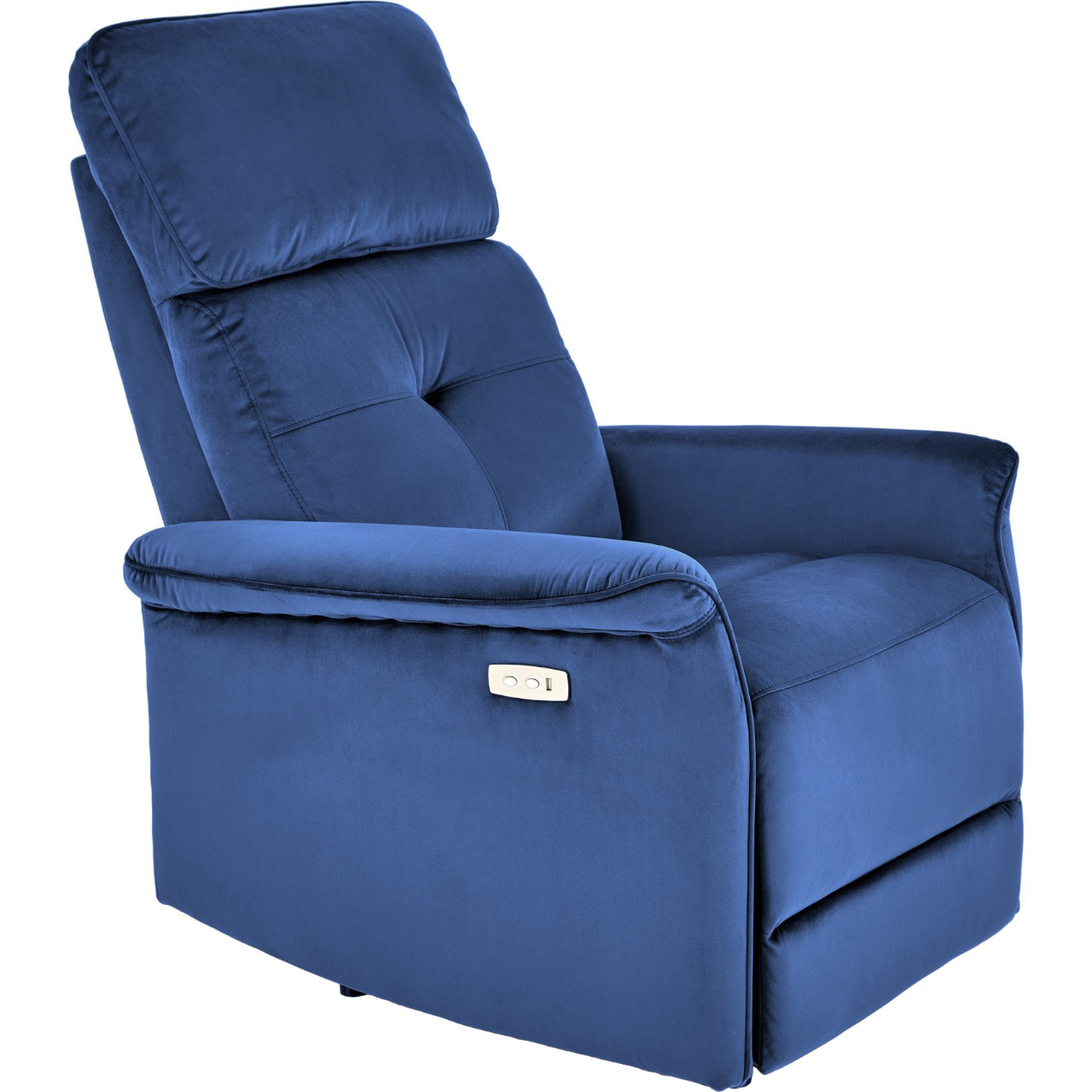 Elektromos relax fotel SAFIR kék