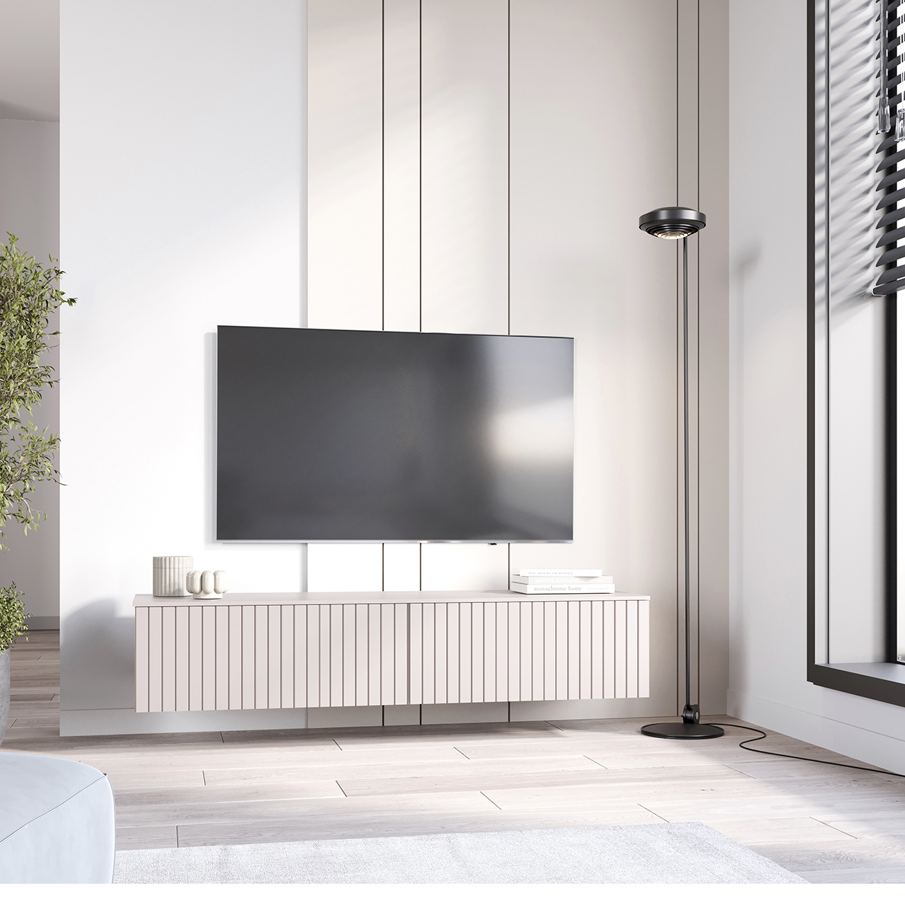 TV komód XEYLO 150 kasmír