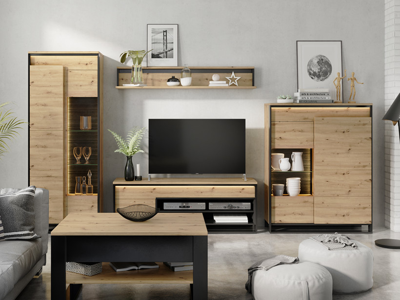 Quant Artisan fekete nappali bútor