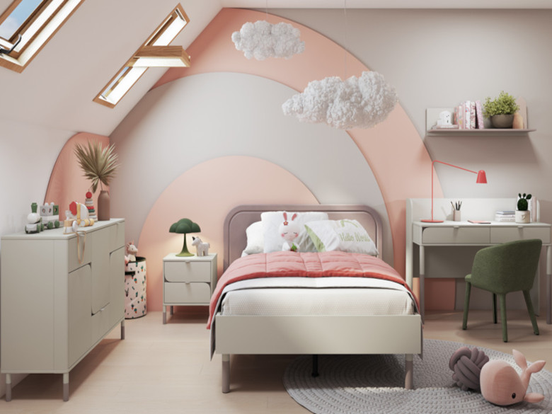 harmony 1 ifjúsági bútor kasmír szarvasgomba tölgyfa