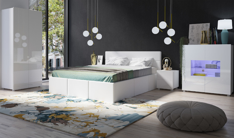 Calabria 13 hálószobás fényes fehér