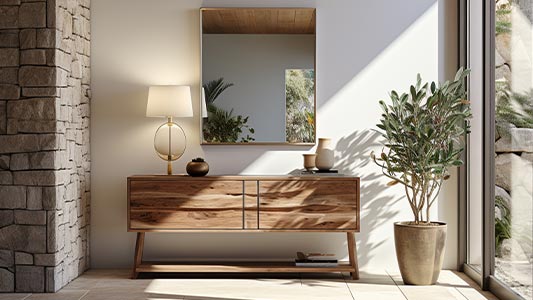 Fa díszítésű szoba - hogyan kombináljuk a bútorokat és a kiegészítőket?