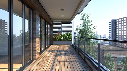 Szekrény a loggián - érdemes-e?