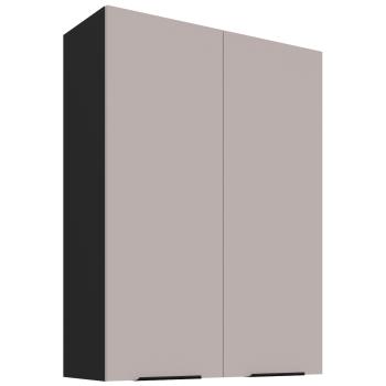 Felső konyhaszekrény 80 SILVIA 63 fekete / kasmír